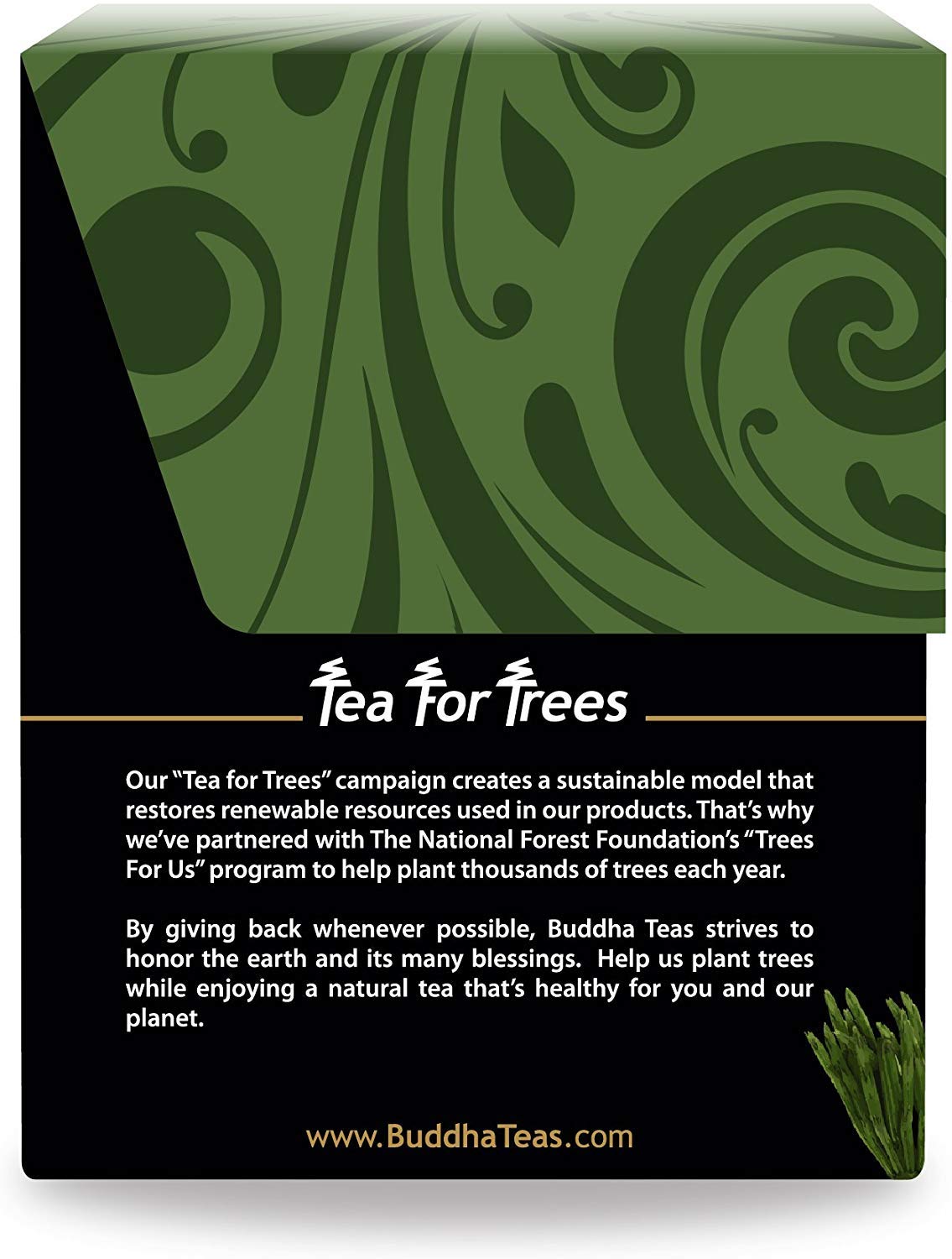 Buddha Teas Organic Herbal Tea - Horsetail - Caffeine Free - 18 Count (Pack of 1) - Non-GMO, Kosher, with B Vitamins & Antioxidants