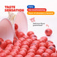 Gumballs For Kids In Jar - 1 Inch Large Gumballs - Strawberry-Banana Flavored Bubble Gum - Fun Chewing Gum For Kids 9 Oz