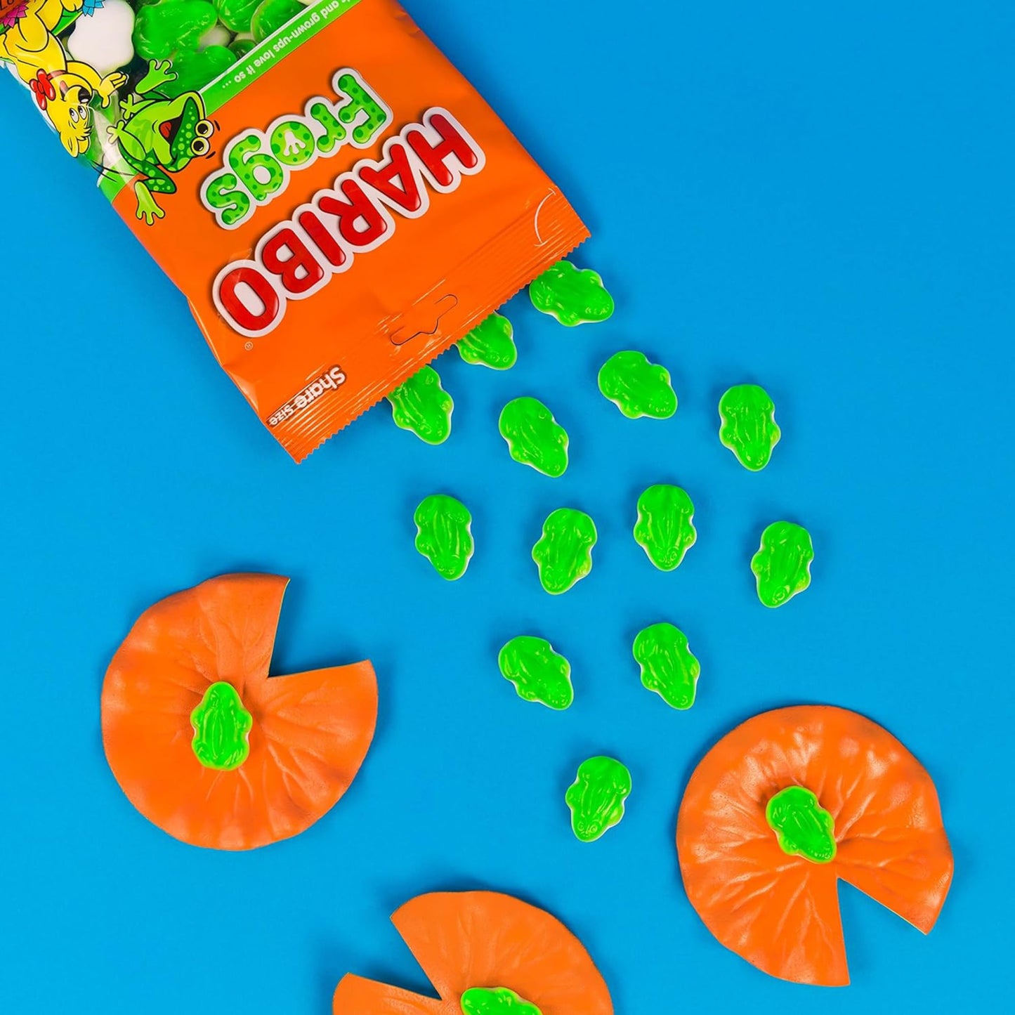 Haribo Gummi Frogs (Pack Of 4)