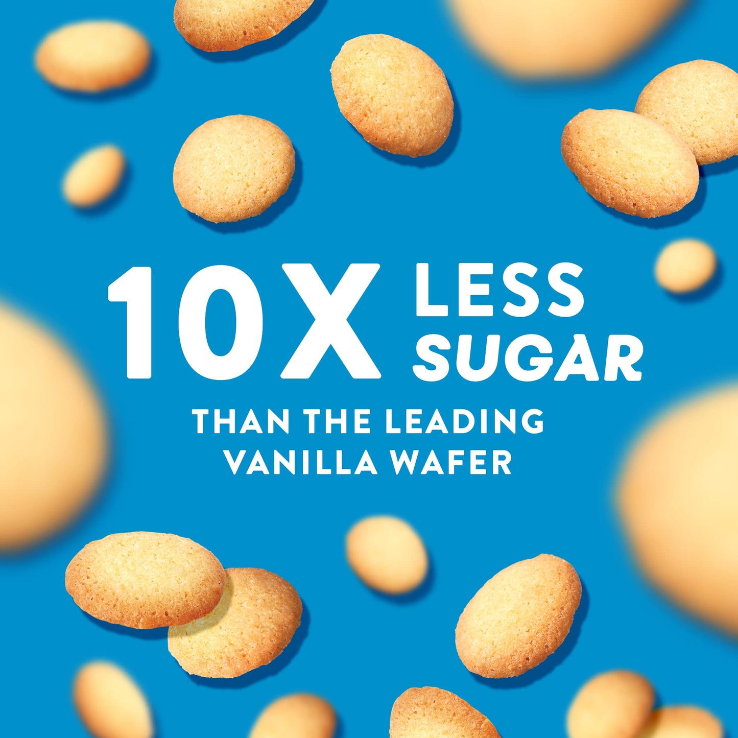 Highkey Gluten Free Vanilla Wafer Cookies - 6Pack Low Carb Keto Snack Sugar Free Dessert Diabetic Snacks Healthy Diet Friendly F