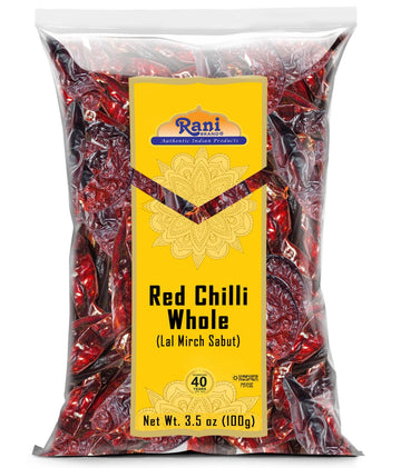 Rani Chilli Whole 3.5oz (100g) ~ All Natural | Vegan | No Colors | Gluten Friendly | NON-GMO