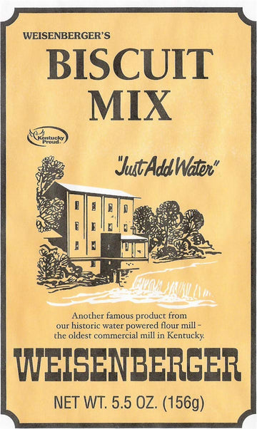 Weisenberger Biscuit Mix - Southern Style Buttermilk Biscuit Mix - Made From Non Gmo Soft Red Wheat - Traditional Old Fashioned