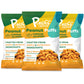 P-Nuff Peanut Butter Puffs - Healthy Vegan Snack, Low Calorie, High Protein, Cheddar Jalapeno, 4 Oz Bag (Pack of 3)