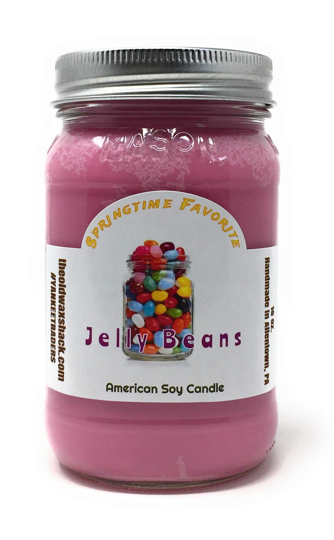 Easter Candles, Chocolate Easter Bunny & Jelly Beans (2 Pack, 16 Oz.)