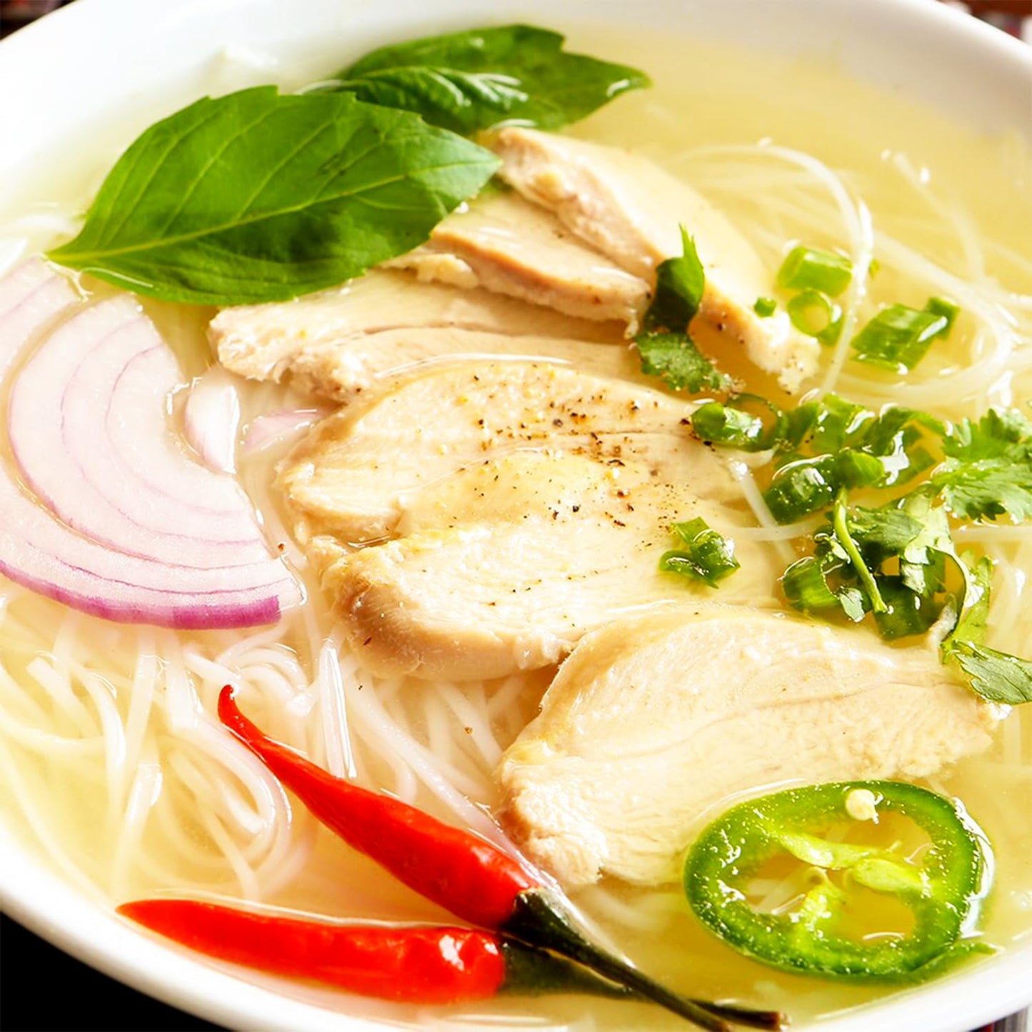 Essence Of Lotus Instant Chicken Pho Soup Mix - Ready-To-Eat Flavorful, Restaurant-Quality Pho Broth, Made In The Us (Chicken Ph