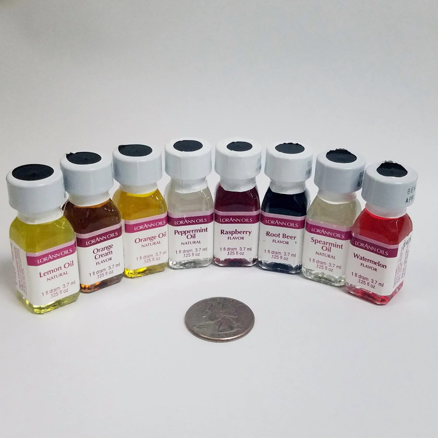Lorann Ss Pack #4 Of 12 Fruity Flavors In 1 Dram Bottles (.0125 Fl Oz - 3.7Ml)