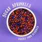 Halloween Nonpareils Sprinkles For Cake Decorations 7Ounce Black Purple Orange Edible Sprinkles Mix For Cupcake Toppers Cookie I