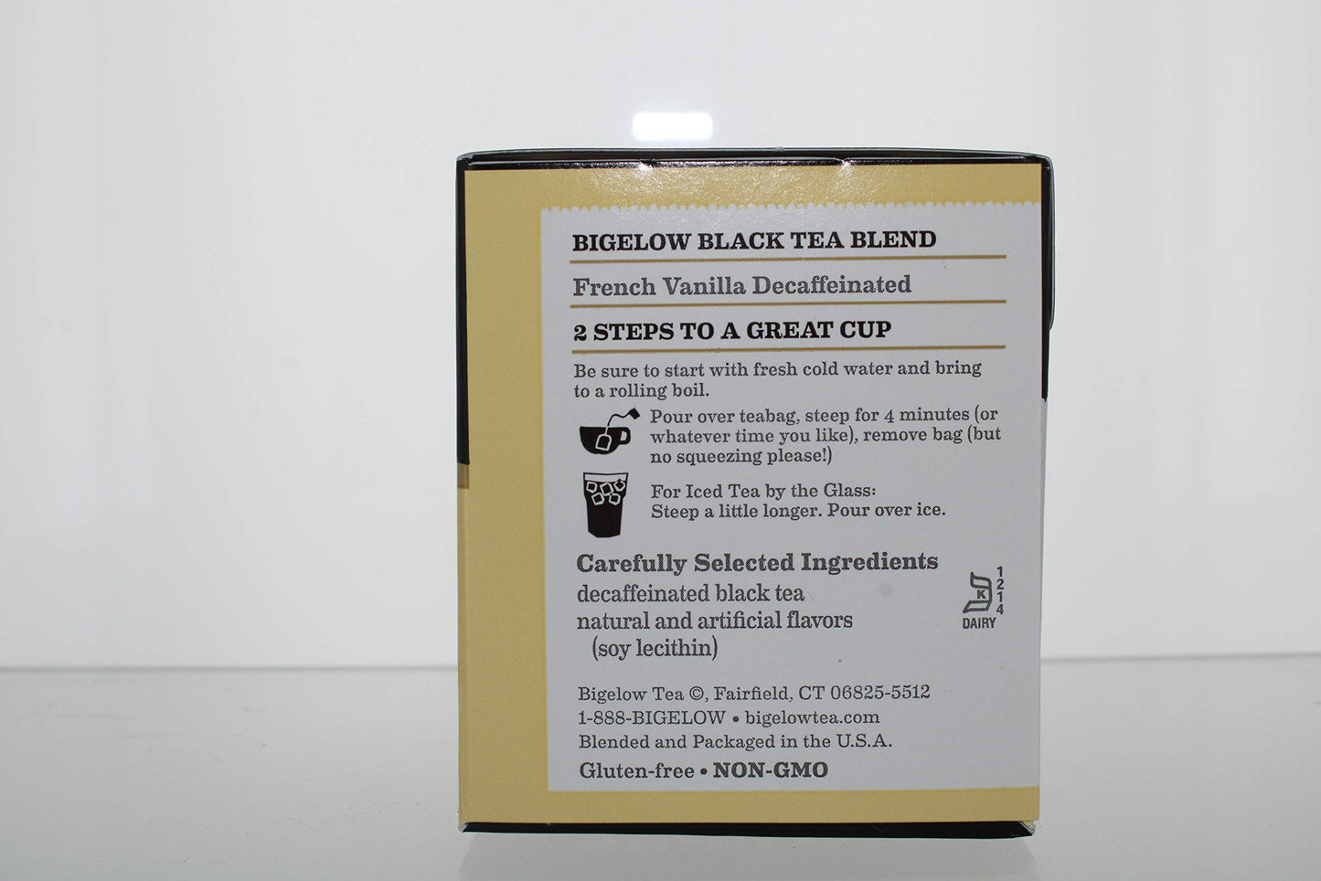 Bigelow Tea Decaffeinated French Vanilla Bag, 1.28 Oz, 20 Ct