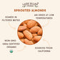 Lark Ellen Farm Raw Almonds, Sprouted Unsalted, Steam Pasteurized, Certified Usda Organic, Gluten-Free Whole Shelled California Premium Nuts (10 Oz, 3 Pack)