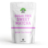 Japanese Sugar Free Sweet Matcha Powder - Sweetened Green Tea Powder - Barista Cafe Style Blend for Latte - 1lb Pouch - 16oz - 1