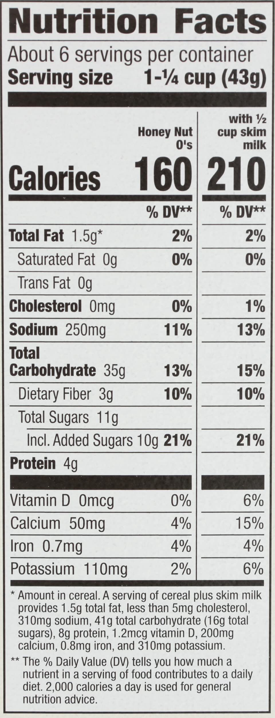 Cascadian Farm Organic Honey Nut Os - Cereal de nueces y miel, 9.5 onzas