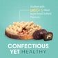 Dorrel - Belgian Dark Chocolate Covered Dates (Medjool) With Salted Peanuts Stuffing, High Energy Vegan Choco Snack, Delicious,