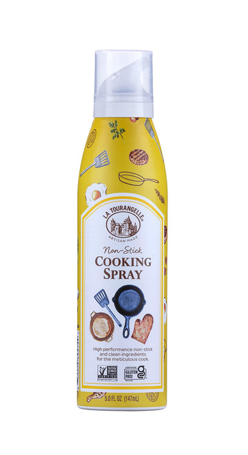 La Tourangelle, Non Stick Cooking Spray, Expeller Pressed Oil, Non Aerosol, For Neutral Flavor, Medium to High Heat, 5 Fl Oz