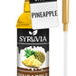 Syruvia Pineapple Syrup - Pineapple Syrup Flavor, 25.4 fl oz - Perfect for Cocktails, ice Tea, Desserts, Italian Sodas, Ice and 
