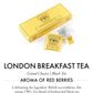Twg Tea | London Breakfast Tea | Black Tea | Cocoa Pod | 15 Hand Sewn Cotton Teabags | Gift Set