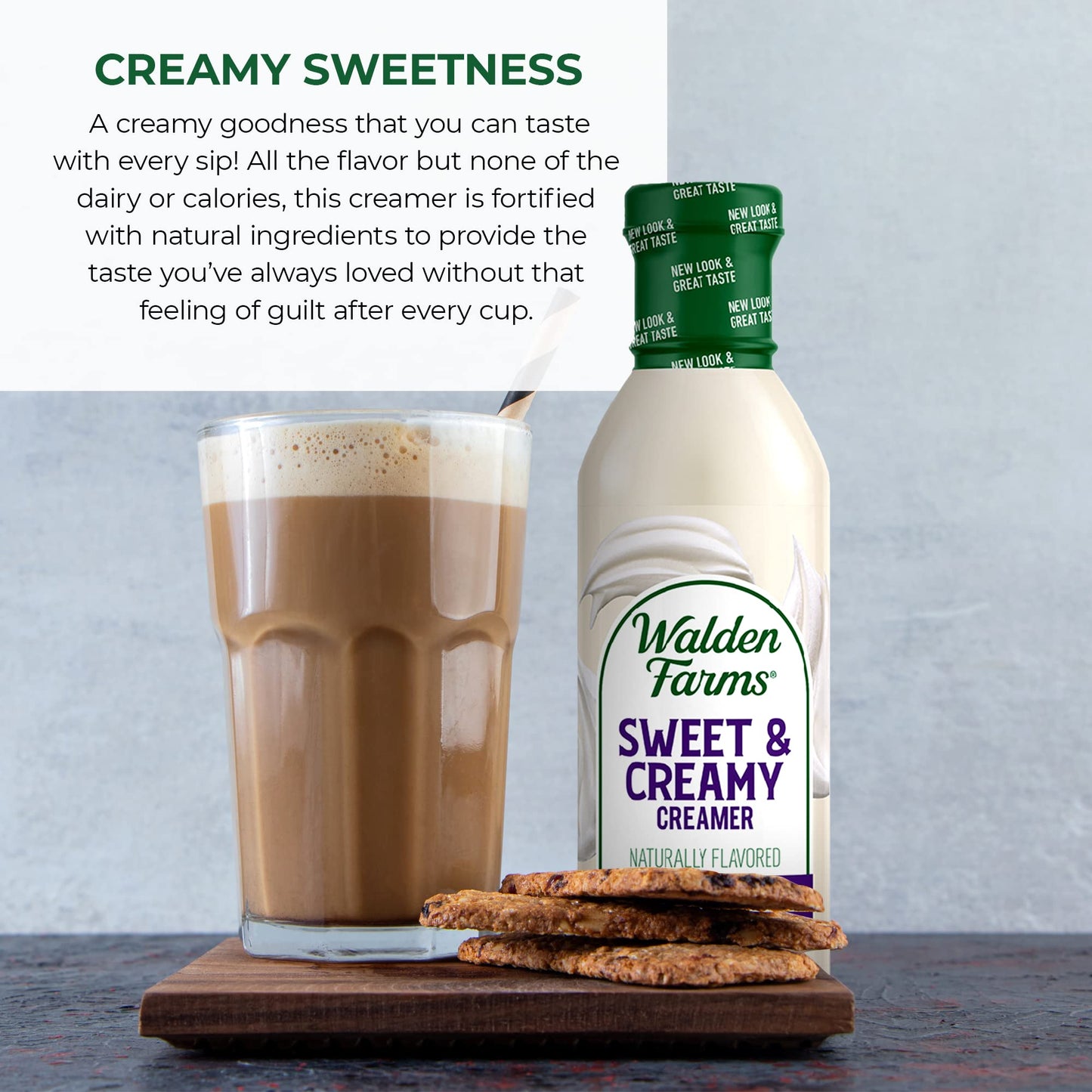 Walden Farms Sweet Cream Coffee Creamer 355Ml (Pack Of 2)