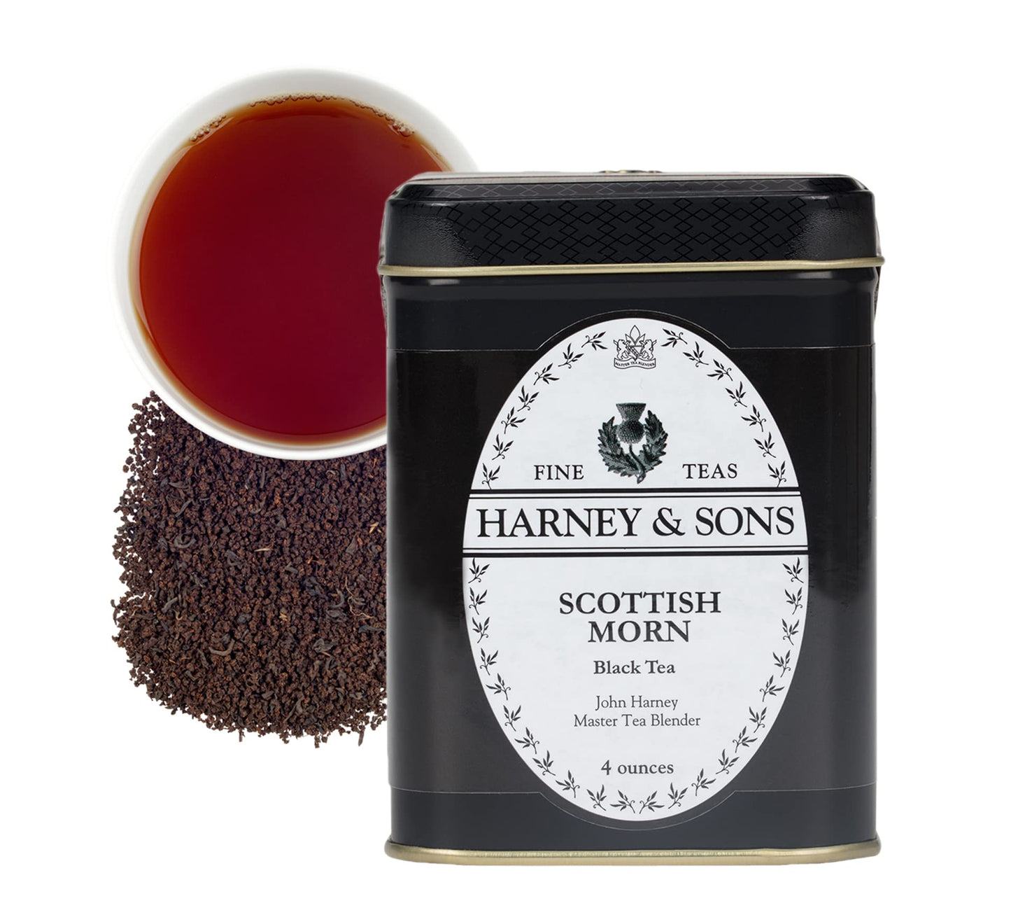 Harney & Sons Scottish Morn Black Tea (4 Oz Tin)