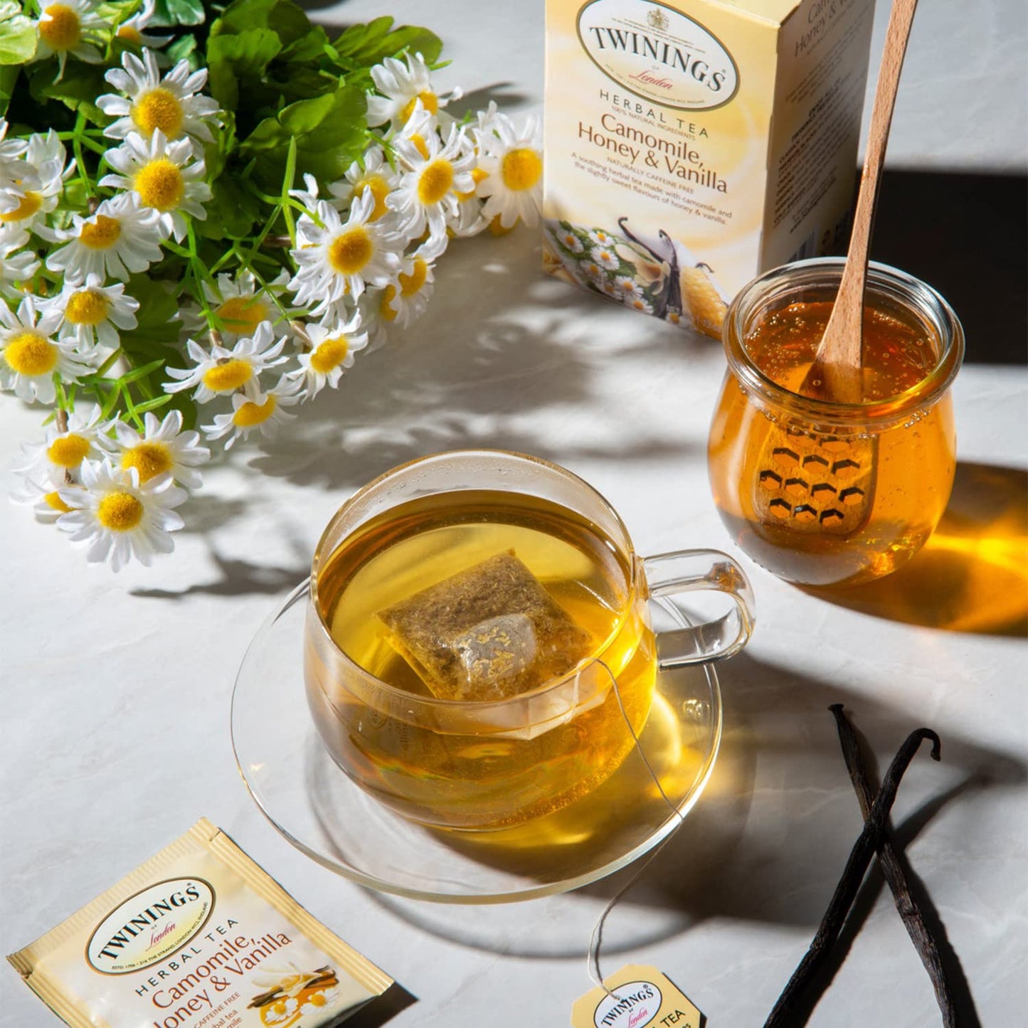 Twinings Herbal Tea Chamomile Honey And Vanilla -- 20 Tea Bags