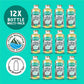 SevenTeas Organic Moroccan Mint Green Tea, Sugar Free, 16 Fl Oz Bottles, Pack of 12