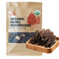 VIGOROUS MOUNTAINS Organic Dried Morel Mushrooms for Cooking, Intact Shapes, Short Stems with Rich Aroma Premium Dry Morels 1.5 