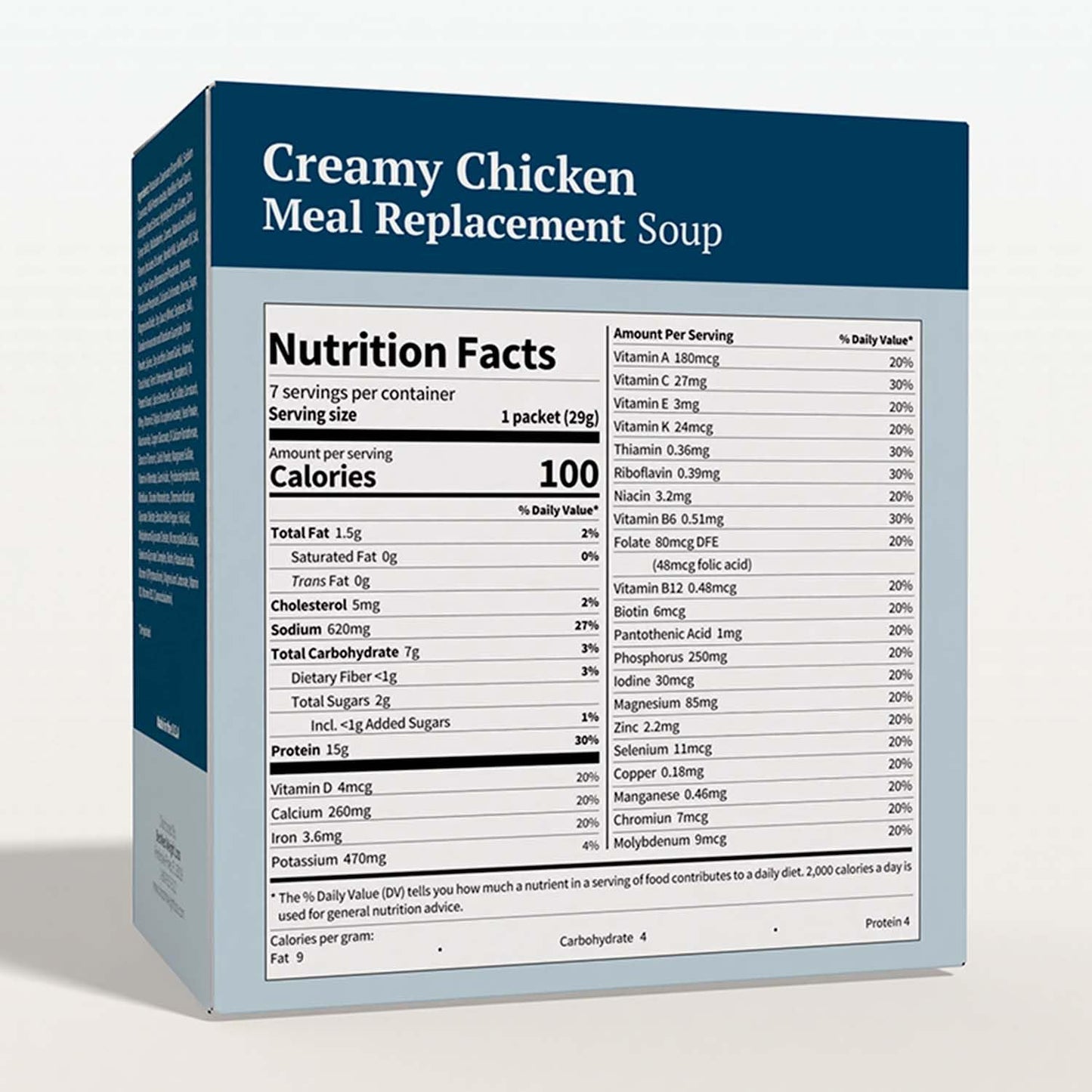 Bestmed Weight Loss High Protein Soup | Creamy Chicken | 15G Protein, Low Calorie, Low Fat, Low Sugar | Bariatric-Friendly, Aspa