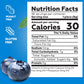 Global Gumball Gumballs - Blueberry Flavor - 1 Inch - 2 Lb Blue Gumballs for Gumball Machines