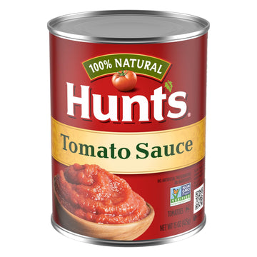 Hunts 100% Natural Tomato Sauce, Canned Tomato Sauce, 15 Oz.