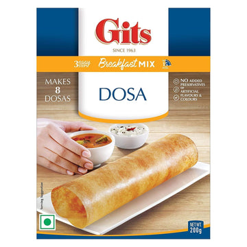 Comlinks Llc Gits Instant Mix Box - 600Gm (Pack Of 3 X 200Gm) | Ready To Cook Indian Breakfast/Lunch/Dinner/Snack Meal | No Arti