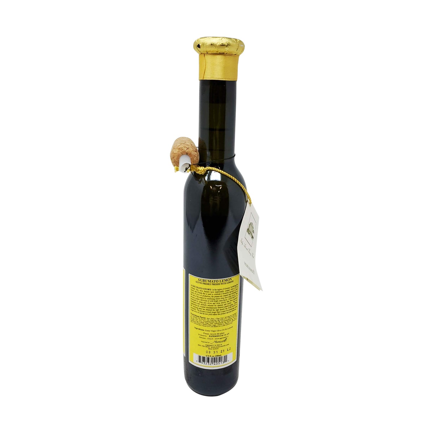 Agrumato Lemon Extra Virgin Olive Oil, 200 mL