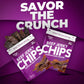 Wicked Cutz Korean Bbq Beef Jerky Chips, 14G Protein Per Bag, Crispy & Crunchy Beef Jerky Crisps, Usa Made Barbeque Flavored Chi