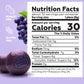 Gumballs In Jar - 1 Inch Large Gumballs - Grape Bubble Gum Purple Gumballs - Kids Chewing Gum - Gumballs For Kids 9 Oz