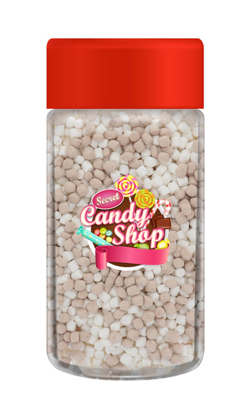 Candy Shop Premium Mini Dehydrated Marshmallows Bits (Chocolate & Vanilla) (1.2Oz)