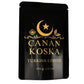 Canan Koska Turkish Coffee Medium Roast Ground Coffee 100% Arabica, Finely Ground for Rich Flavor and Smooth Texture, Ideal for 