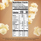 Orville Redenbachers Microwave Popcorn, Naturals Simply Salted Flavor, 3g Fiber Per Serving, Movie Night Supplies, 3.29 oz., 6-C