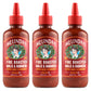 Melindas Fire Roasted Garlic & Habanero Hot Sauce, 12oz (Pack of 3) - Smoky Flavor, Perfect for Spicing Up Meals