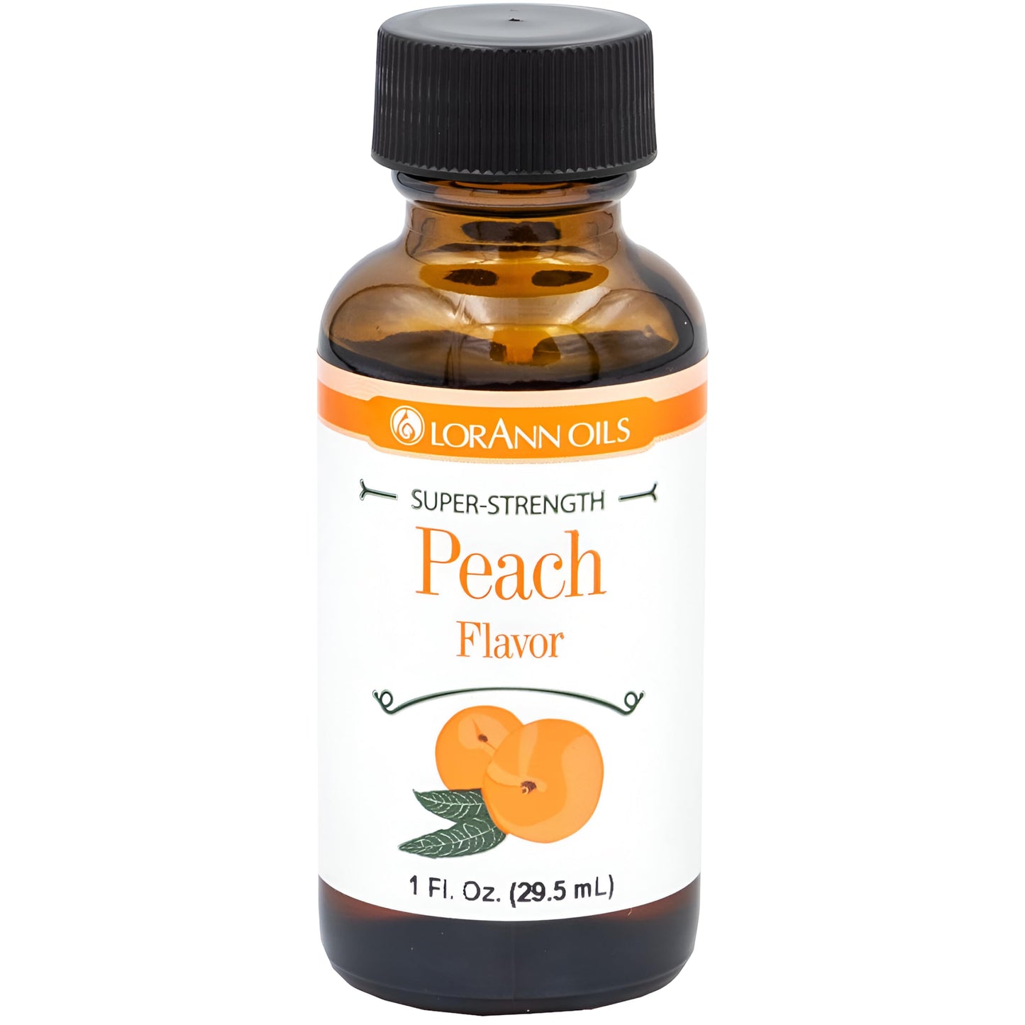 LorAnn Peach SS Flavor, 1 Fl Oz Bottle, Clear, Model 0450