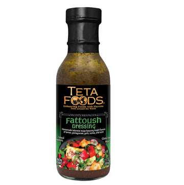 Fattoush Mediterranean Dressing and Marinade 12 FL OZ (1)