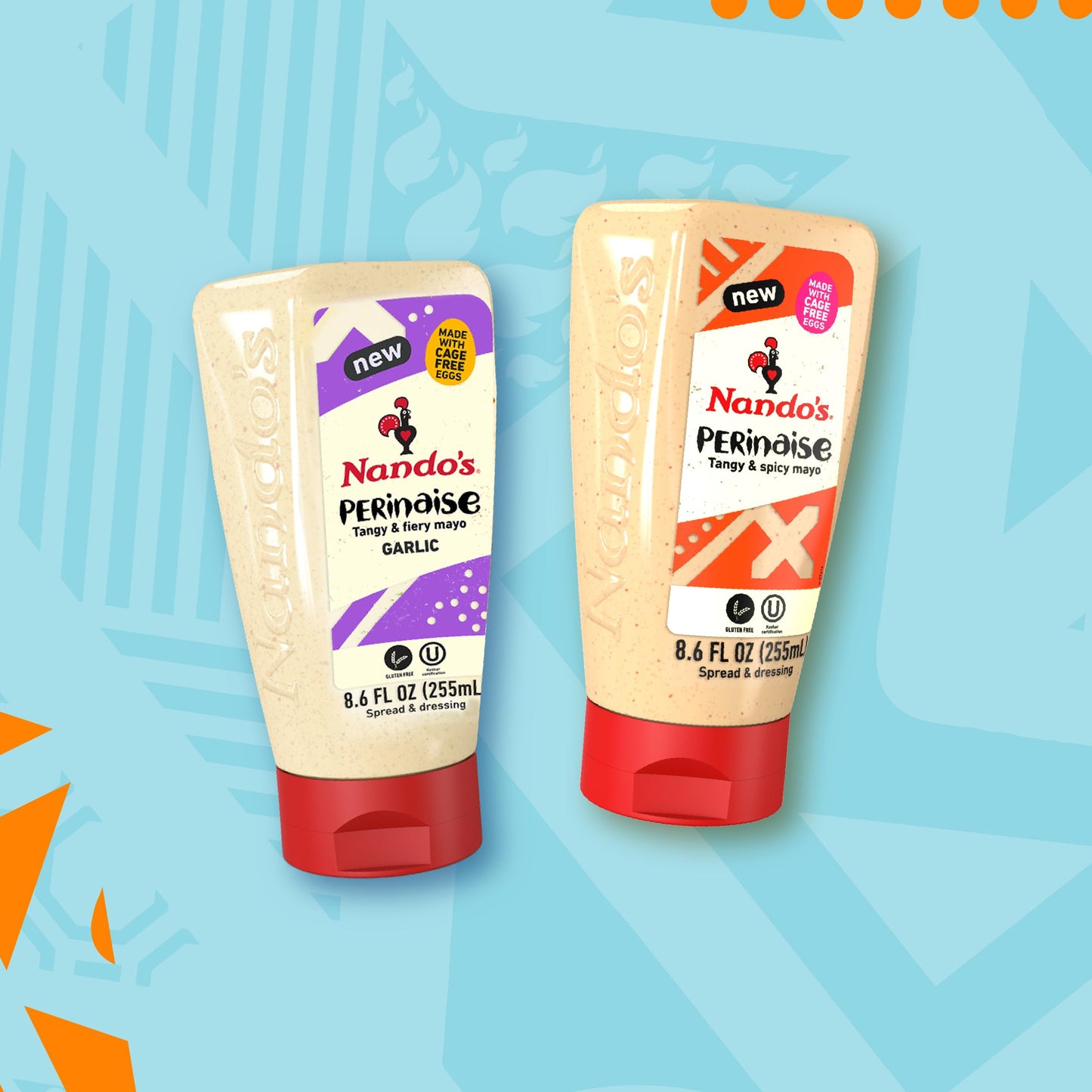 Nandos PERinaise Spicy Mayo Variety Pack - Original PERinaise, Garlic PERinaise, Hot PERinaise - Flavored Spread and Dressing -
