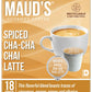 Maud'S Spiced Chai Tea Latte, 18Ct. Solar Energy Produced Recyclable Single Serve Tea Pods - 100% California Tea Leaves, Kcup Co