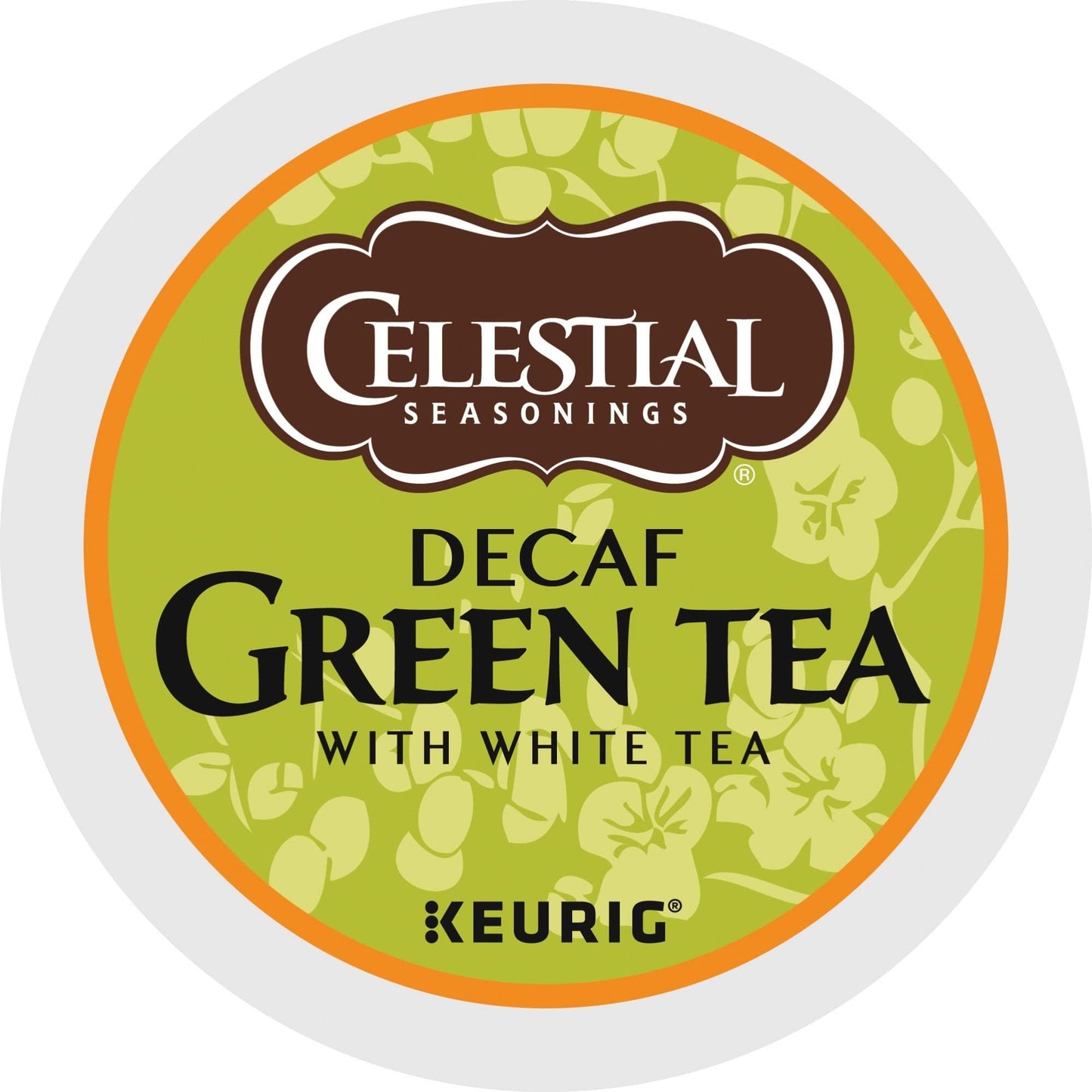 Celestial Seasonings Decaf Green Tea K-Cup Portion Pack, 24-Count, For Keurig malt-inspired, Red