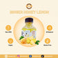 Annoor Ginger Lemon & Honey Concentrate Juice | 8.5 Fl Oz | No Pulp | Easy to Mix | Yellow