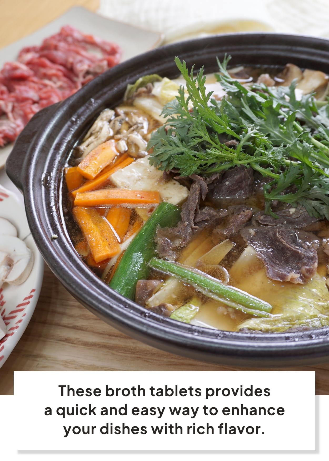 K FOOD Korean Vegetable Soup Stock compact pieces, 160g (40 x 4g), Easy & Convenient Broth for Cooking