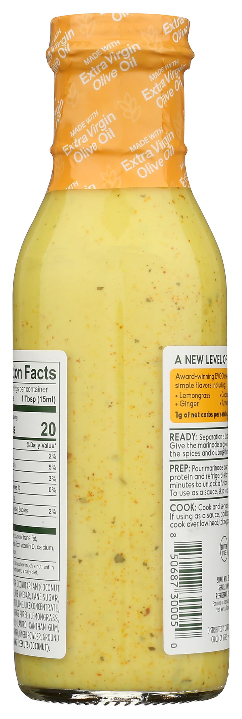 CALIFORNIA OLIVE RANCH Golden Thai Marinade & Sauce, 10 FZ