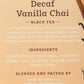 Stash Tea Decaf Vanilla Chai Tea, 6 Boxes With 18 Tea Bags Each (108 Tea Bags Total)