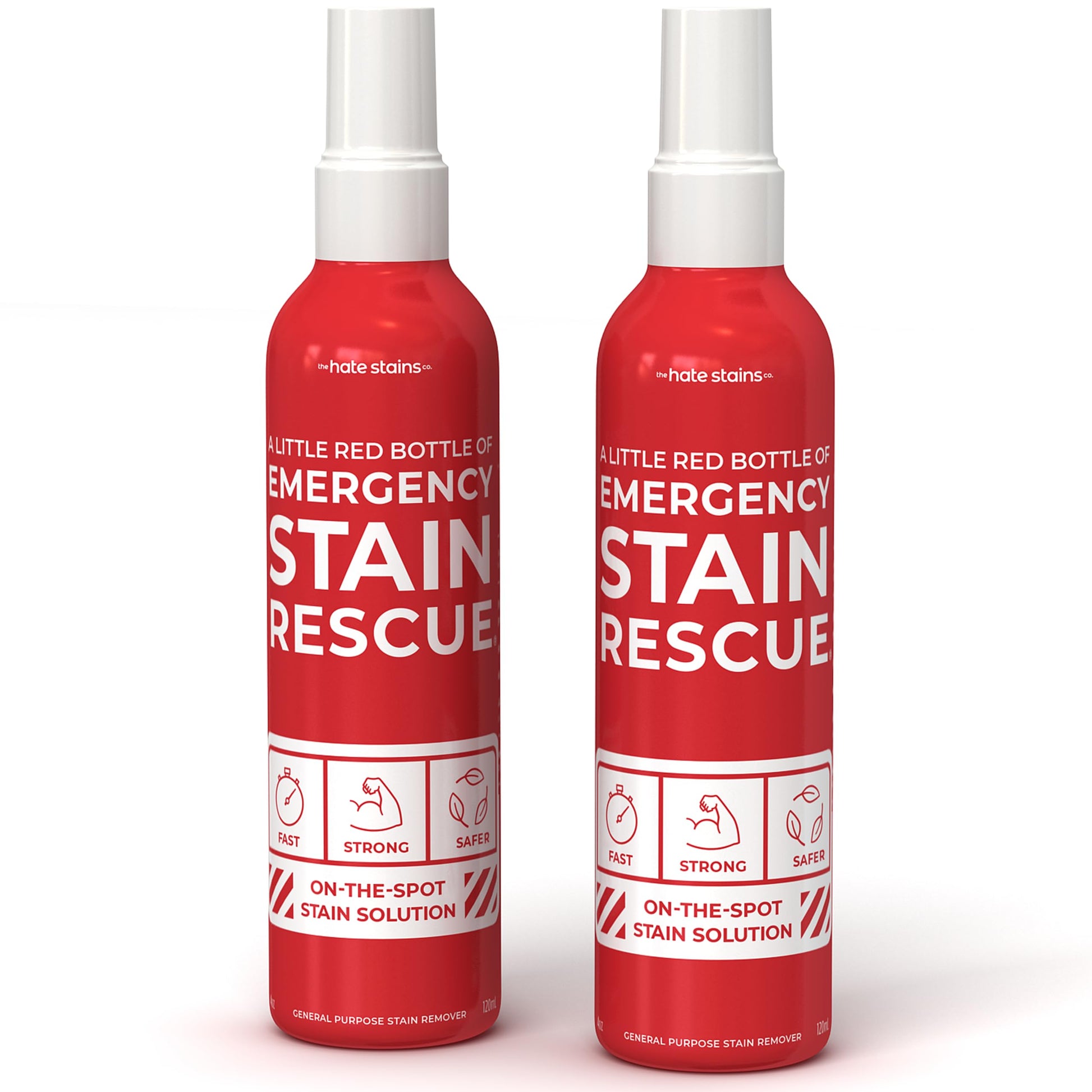 Emergency Stain Remover Spray - 4Oz Laundry Stain Remover For Clothes, Upholstery Fabric, Carpet - Works On Most Blood, Grass, C