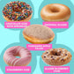 Sweetzo - Krispy Kreme Jelly Beans Candy Single Serving Bags, Assorted Donut Flavored Chewy Candies And Fat Free Treats, Jelly B