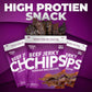 Wicked Cutz Korean Bbq Beef Jerky Chips, 14G Protein Per Bag, Crispy & Crunchy Beef Jerky Crisps, Usa Made Barbeque Flavored Chi