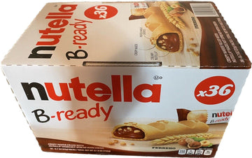 Nutella B-Ready Crispy Wafers, 0.7 Ounce (Pack of 36)