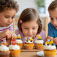 35-Pack Construction Cupcake Toppers Picks, Dump Truck Excavator Tractor Party Cake Toppers For Kids Birthday Baby Shower Party Decorations Supplies.