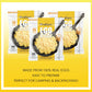 Ova Easy Dehydrated Egg Crystals - Powdered Eggs Made From All-Natural Ingredients - Easy-To-Prepare Egg Powder - Dehydrated Foo